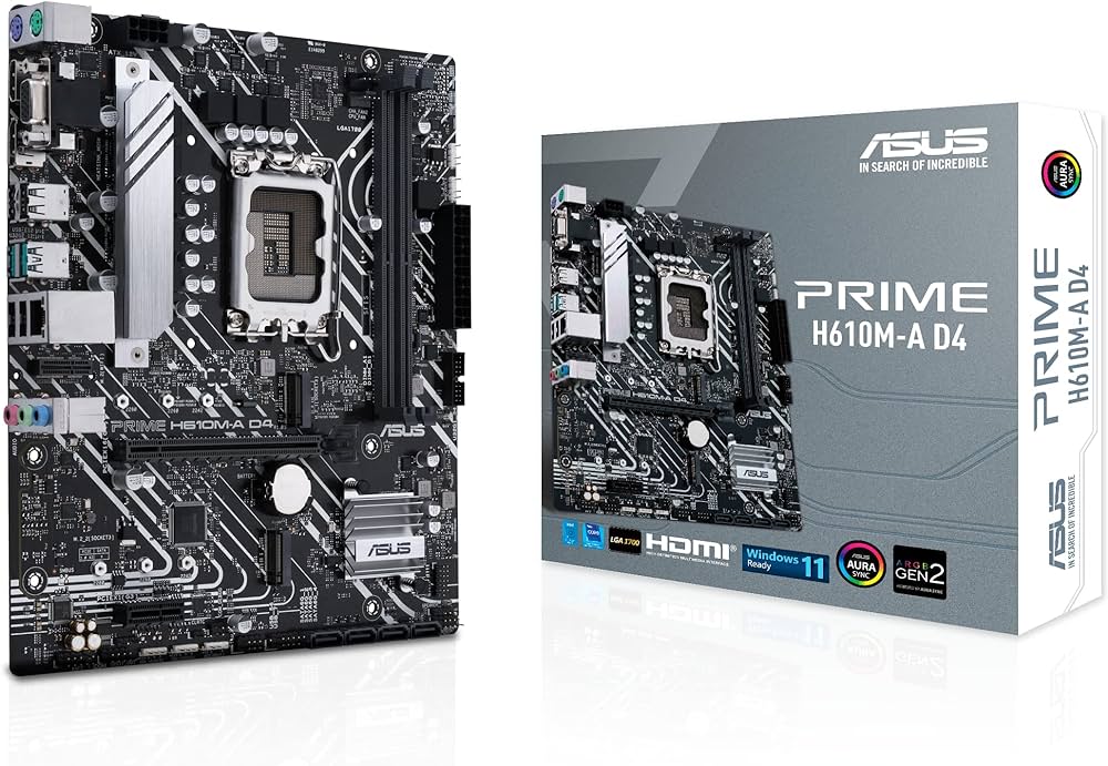 CM INTEL ASUS PRIME H610M-A DDR4